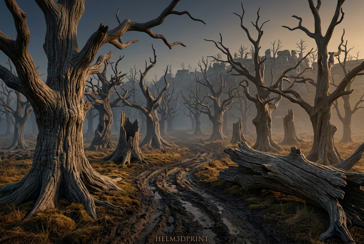 Forêt Dead Trees