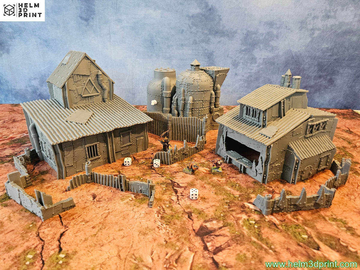 RIVET CITY - PACK X3 BUILDINGS image 0