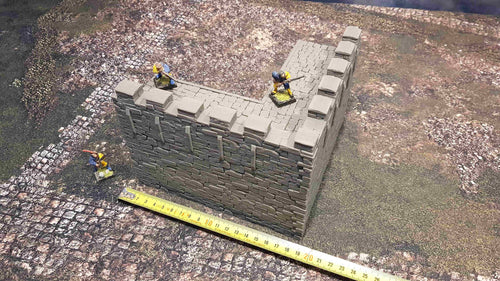 ANCRABOURG CITY WALLS - CORNER INWARD image 1