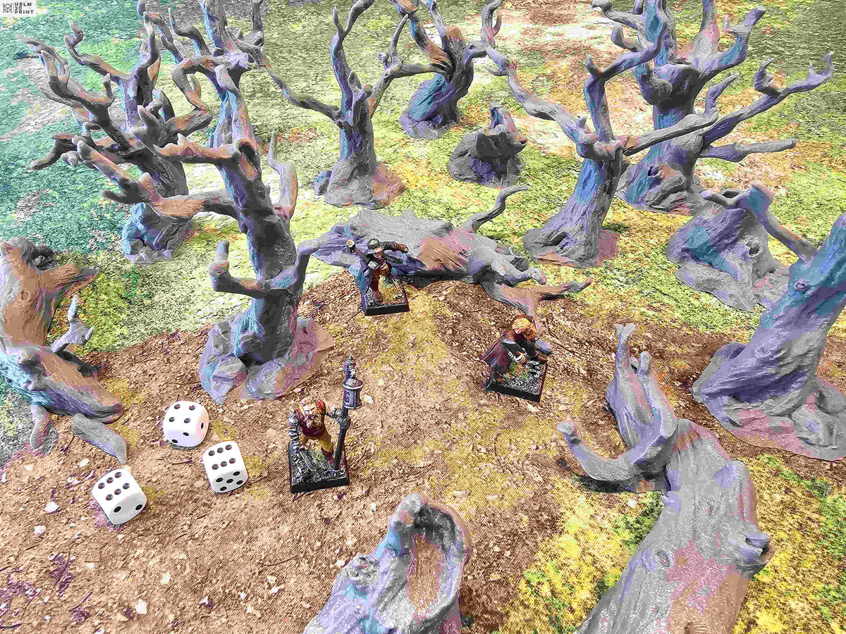 DEAD TREES - FULL SET x14 ELEMENTS image 6