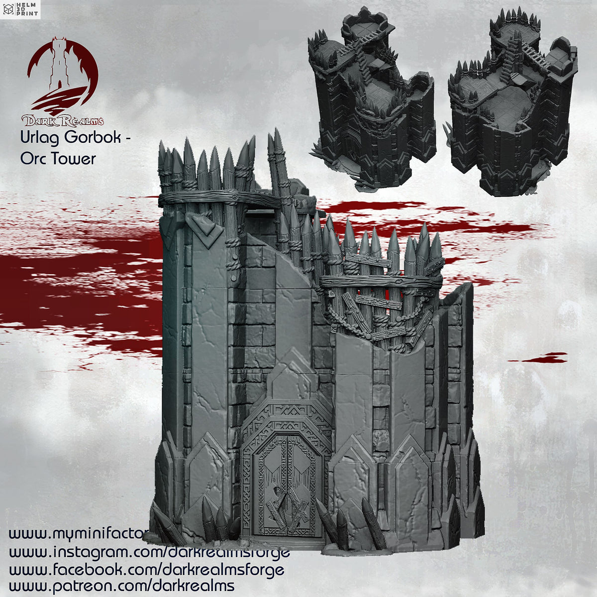 URLAG GORBOK - ORC STRONGHOLD image 1