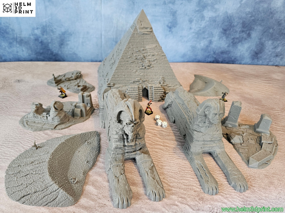 EGYPT TERRAIN - FULL SET x8 ELEMENTS image 6