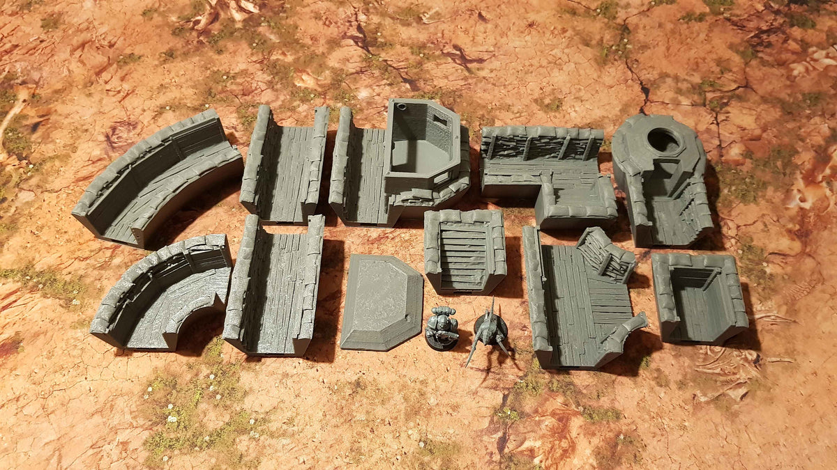 MODULAR TRENCH SYSTEM - STARTING KIT x10 ELEMENTS image 6