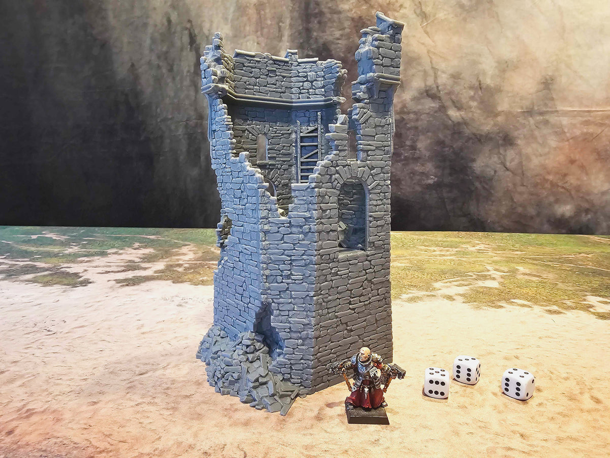 GRIMDALE CITY WALLS - RUINED STRAIGHT TOWER image 0