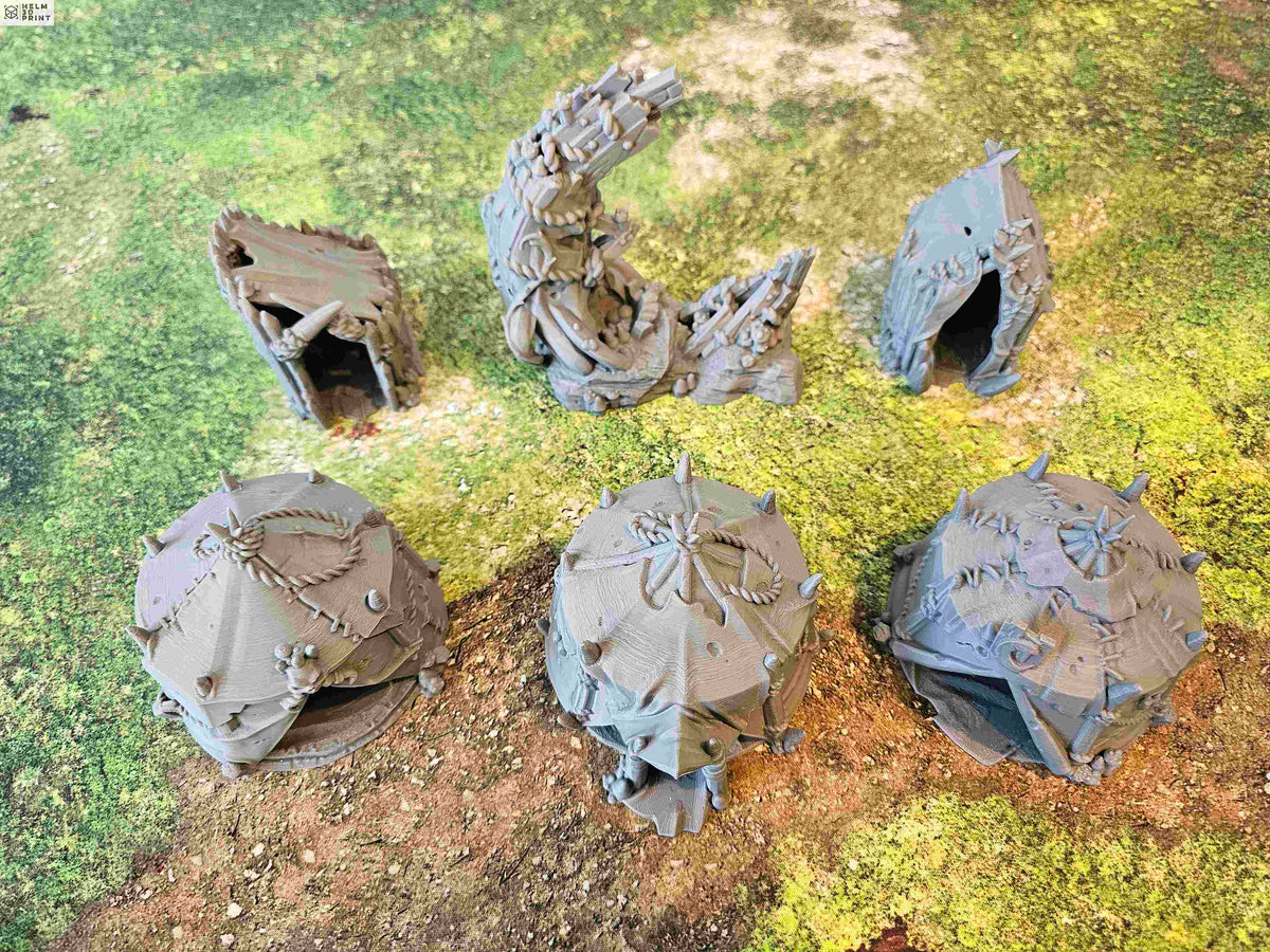 GOBLIN CAMP - FULL SET x6 ELEMENTS image 11