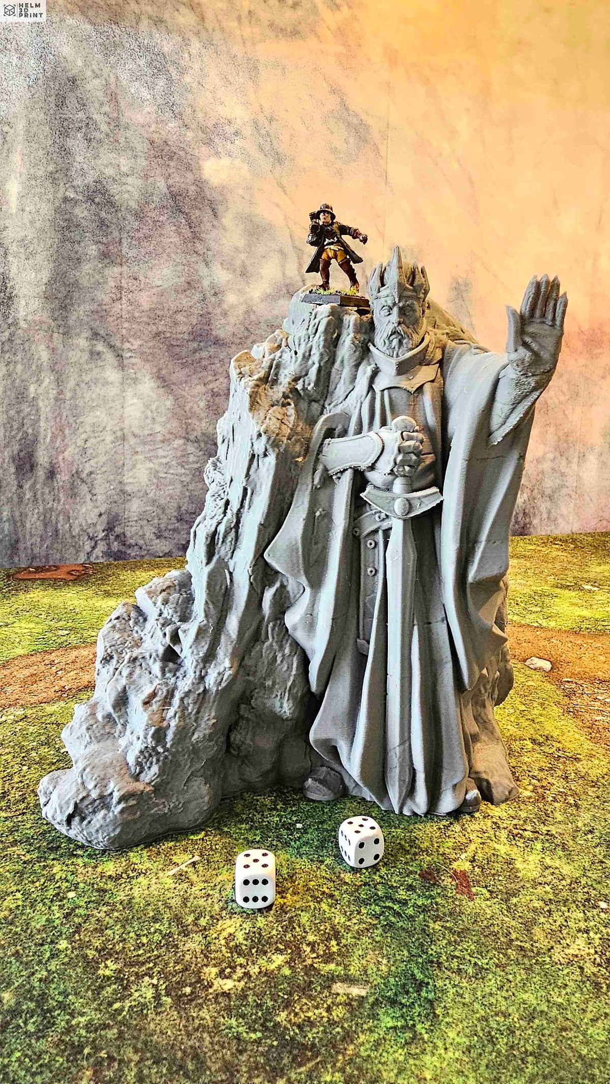 MIDDLE EARTH - KING STATUE 01 image 3