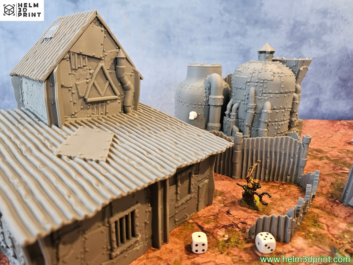RIVET CITY - PACK X3 BUILDINGS image 12