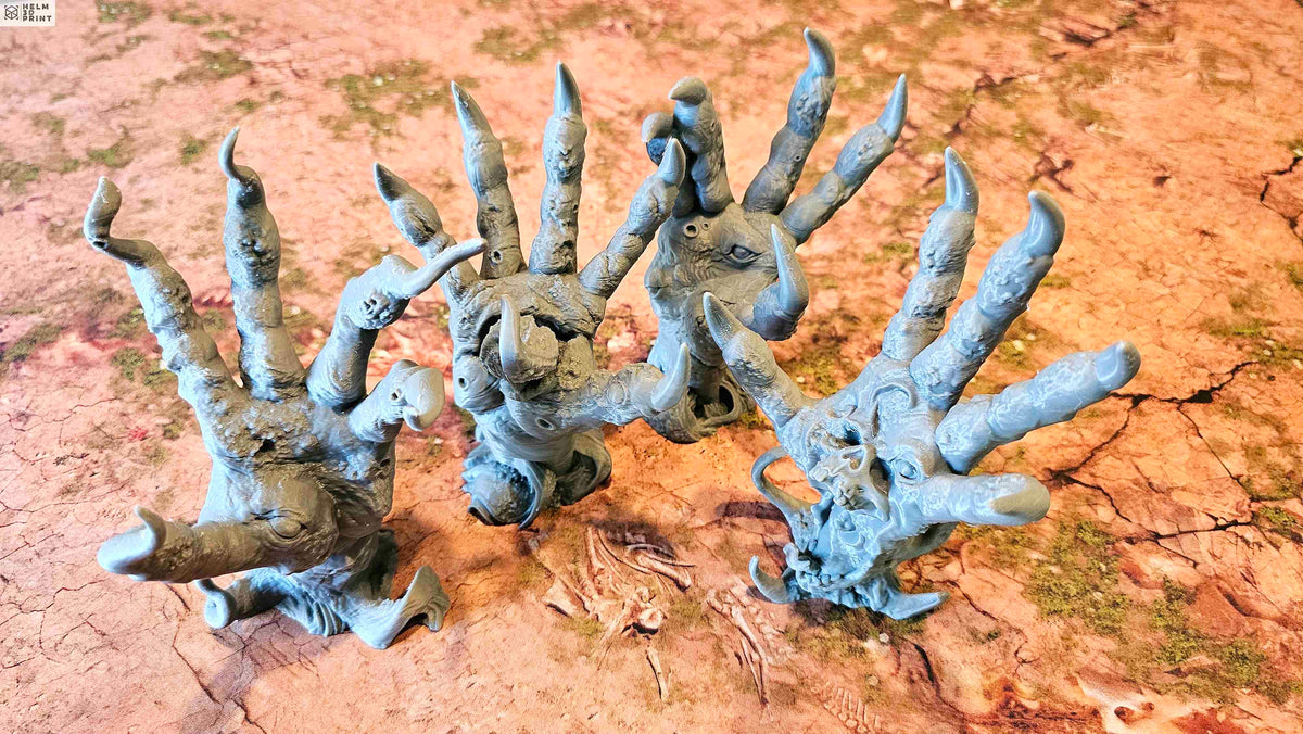 HELLISH TERRAIN - PACK HELL HANDS x4 ELEMENTS image 7