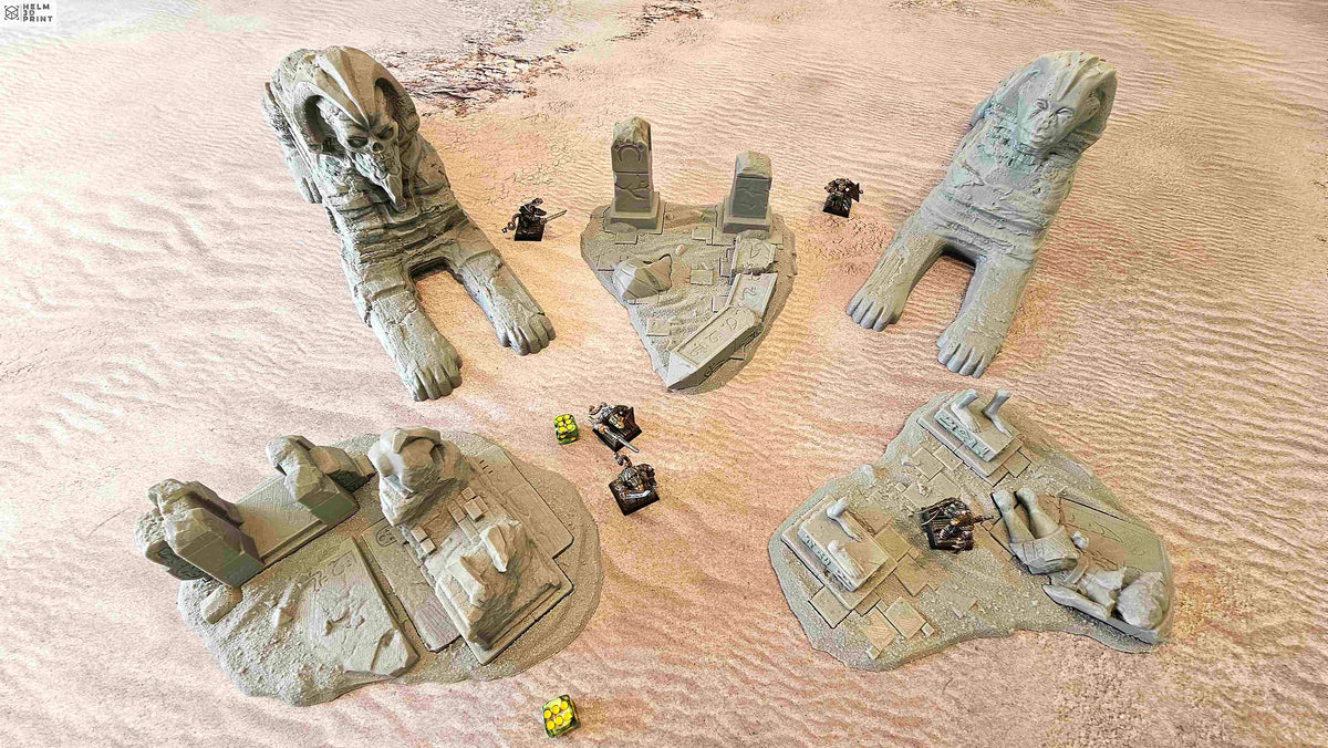 EGYPT TERRAIN - PACK x5 ELEMENTS image 5