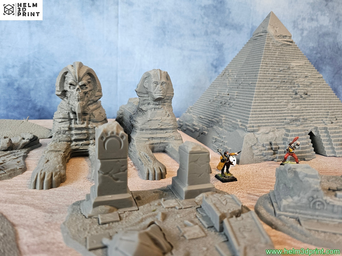 EGYPT TERRAIN - FULL SET x8 ELEMENTS image 10