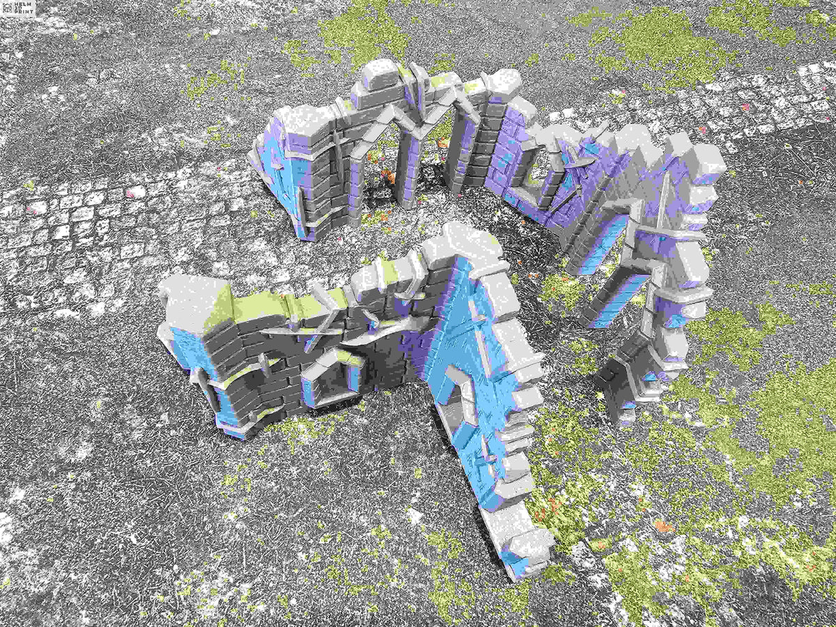 CURSED FORTRESS - RUINS x2 image 0
