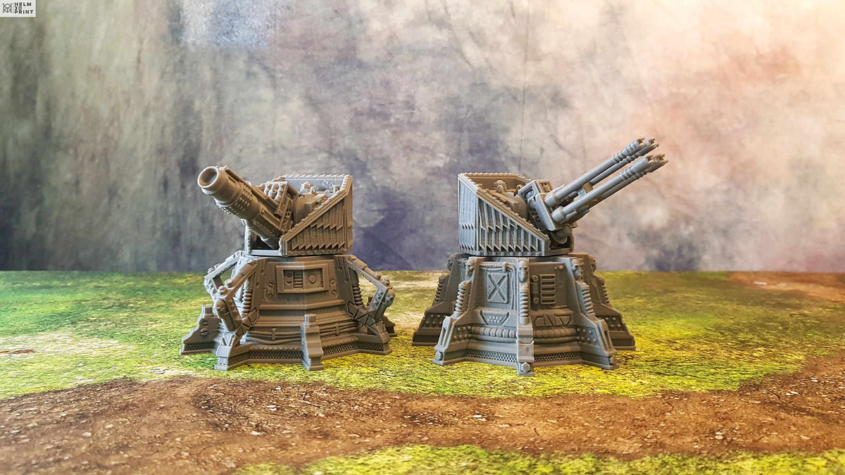 SHOOTING TURRET - PACK TURRETS x2 image 0
