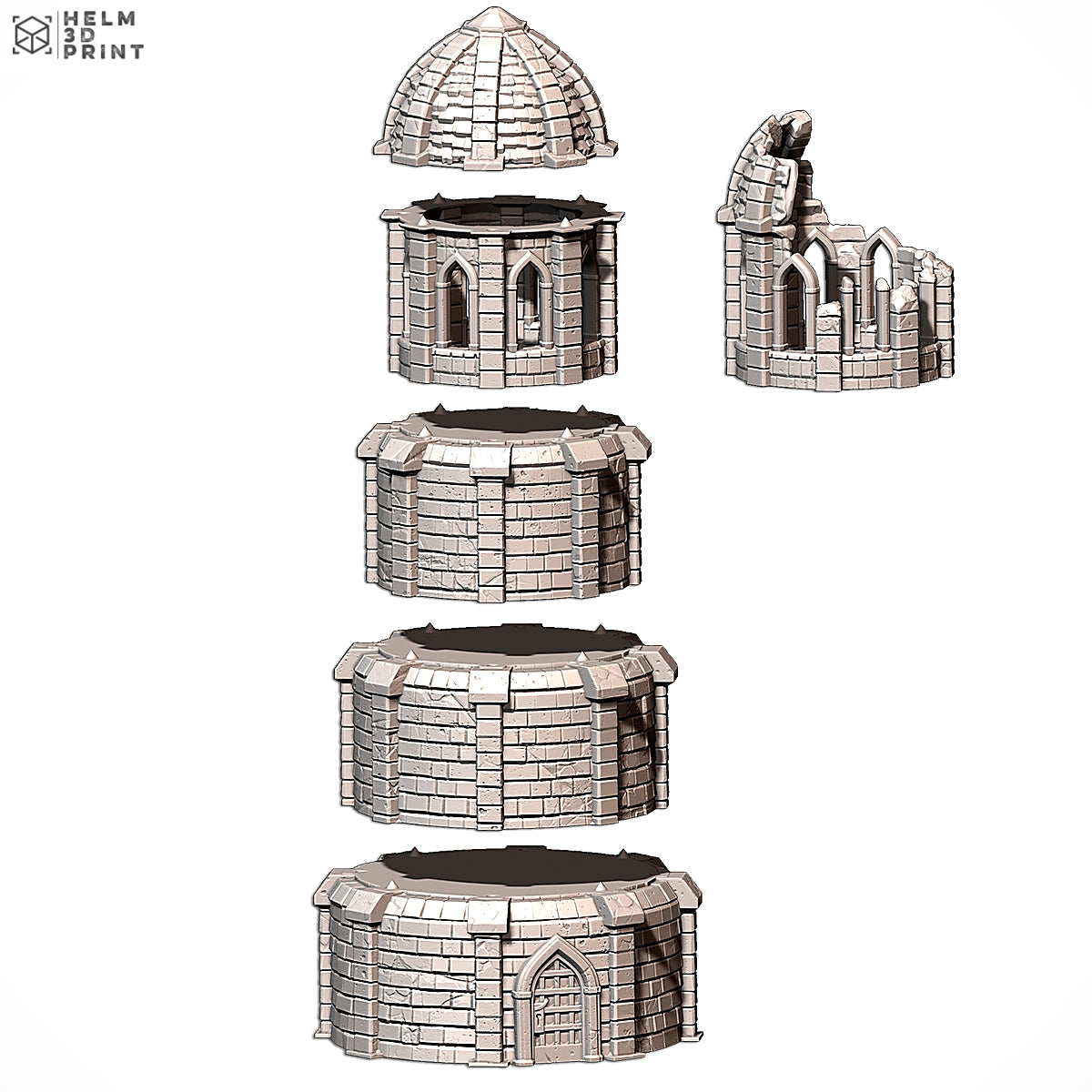 MIDDLE EARTH TOWN - TOWER image 6