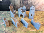 GRIMDALE CITY WALLS - RUINED FORTRESS STARTING PACK x7 ELEMENTS image 13