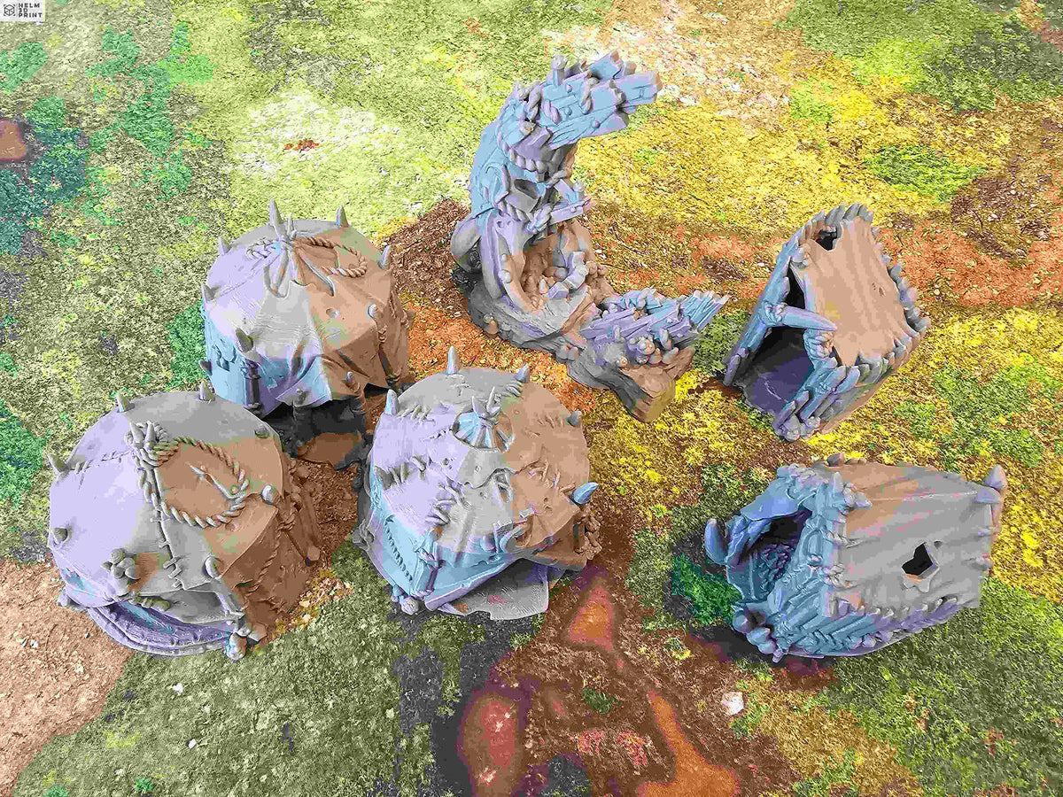 GOBLIN CAMP - FULL SET x6 ELEMENTS image 8