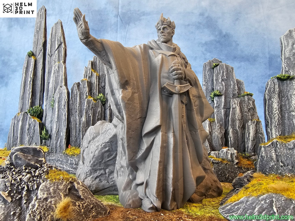 MIDDLE EARTH - KING STATUE 03 image 0