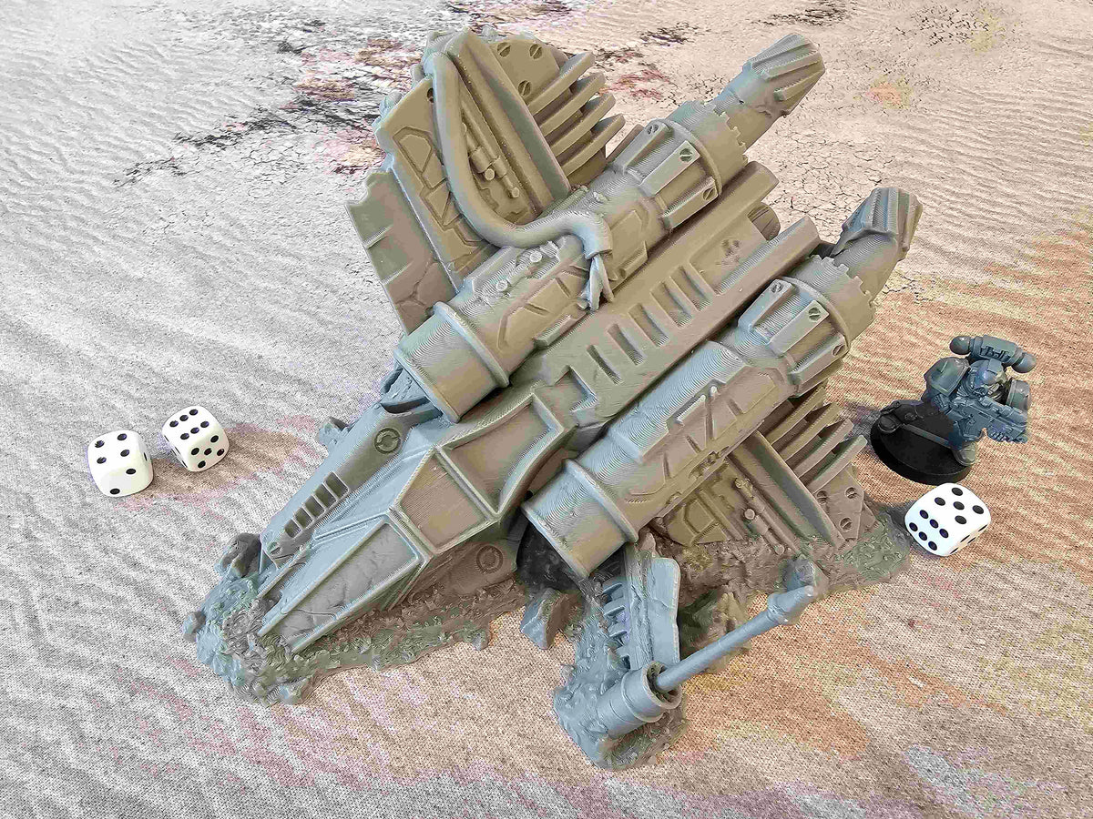 CRASHED SPACESHIP 02 image 11