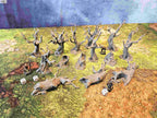 DEAD TREES - FULL SET x14 ELEMENTS image 5