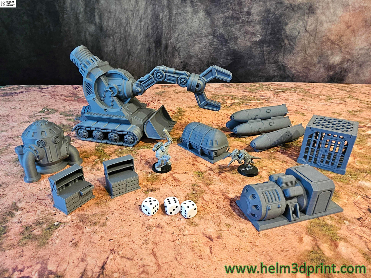 SPACE COLONY - PACK SCATTERS + ENGINE image 7