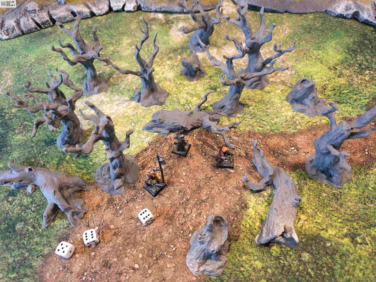 DEAD TREES - FULL SET x14 ELEMENTS image 0