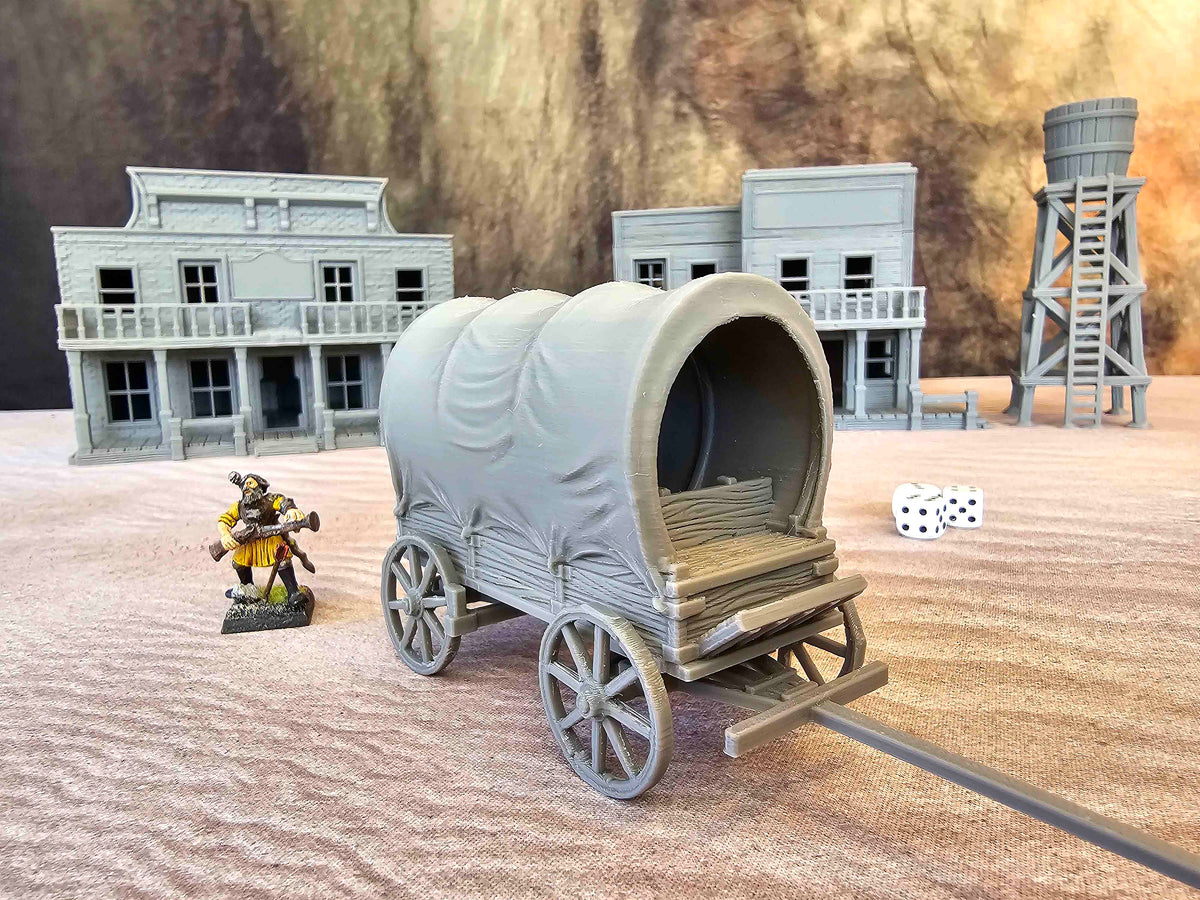 DREADWOOD - OLD WEST WAGON (COVERED) image 0