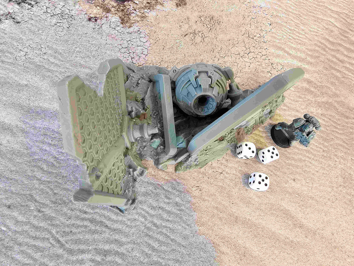 CRASHED SPACESHIP 03 image 3
