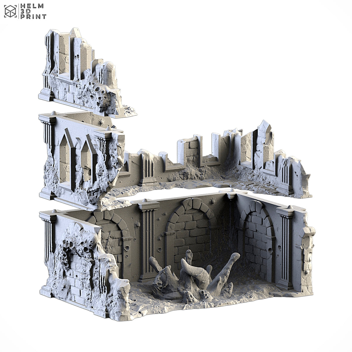 INFECTED RUINS - BIG RUIN 2 image 1