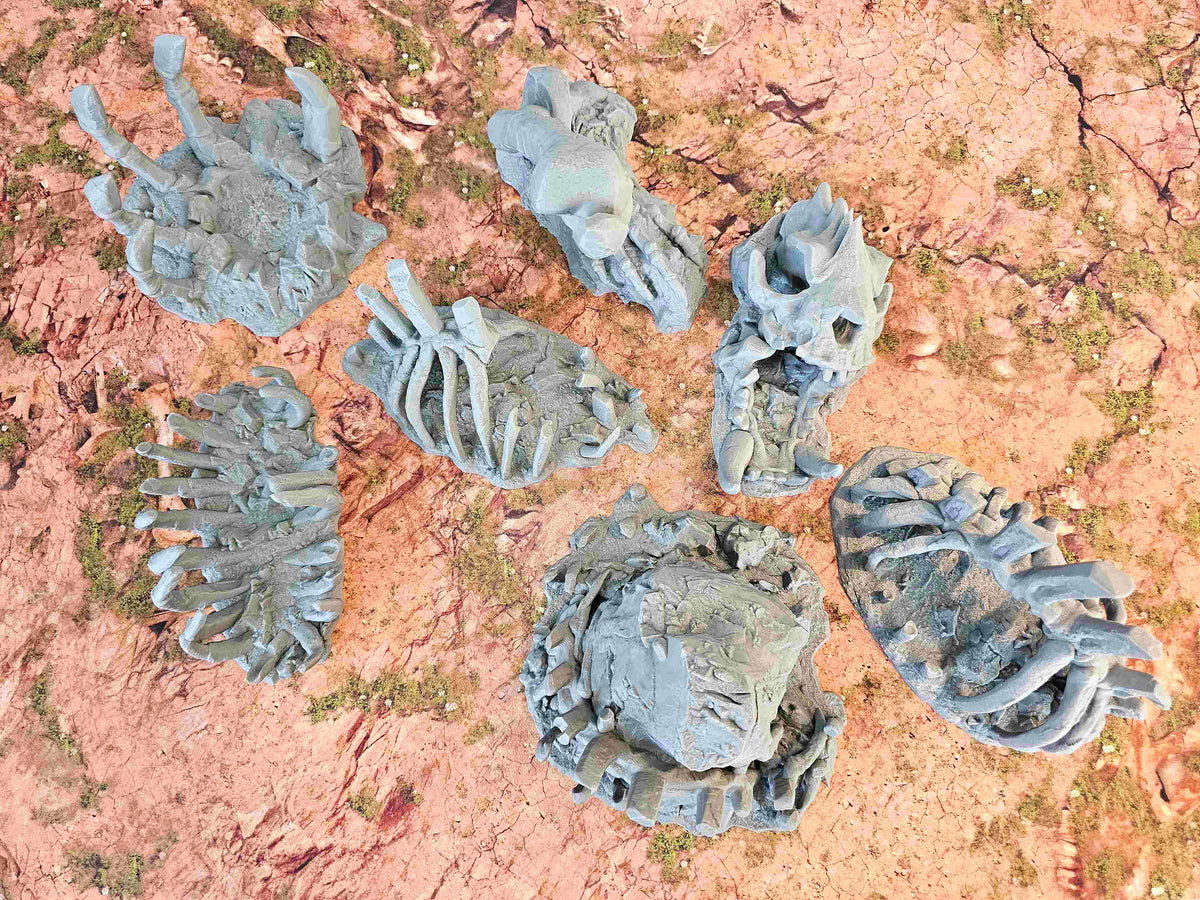 GIGANTIC BONES - FULL SET x7 ELEMENTS image 7