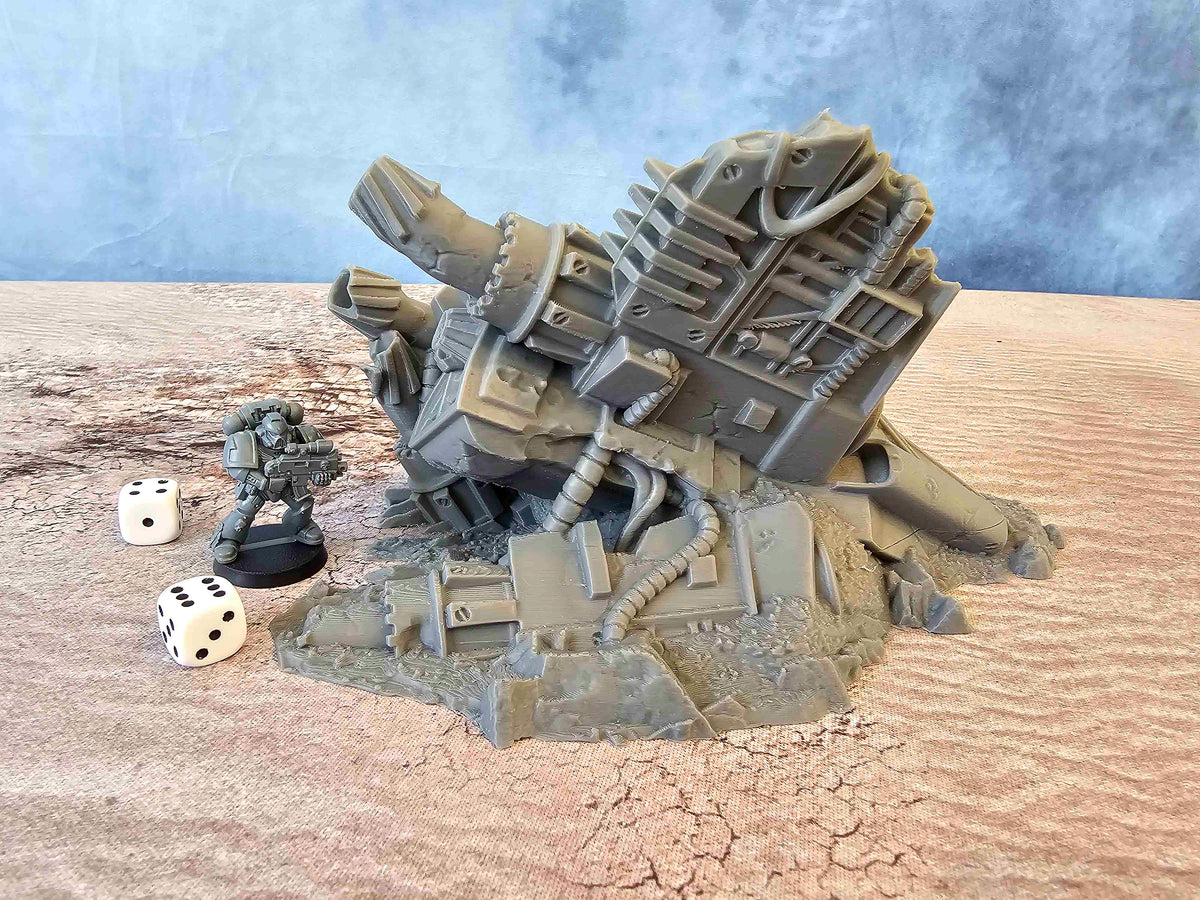CRASHED SPACESHIP 02 image 2
