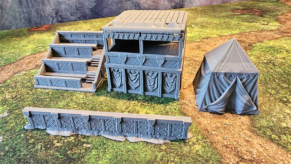CASTLE ARGENT - JOUSTING SET x4 ELEMENTS image 0