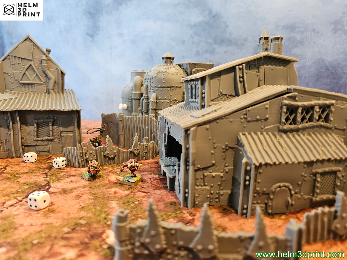 RIVET CITY - PACK X3 BUILDINGS image 11