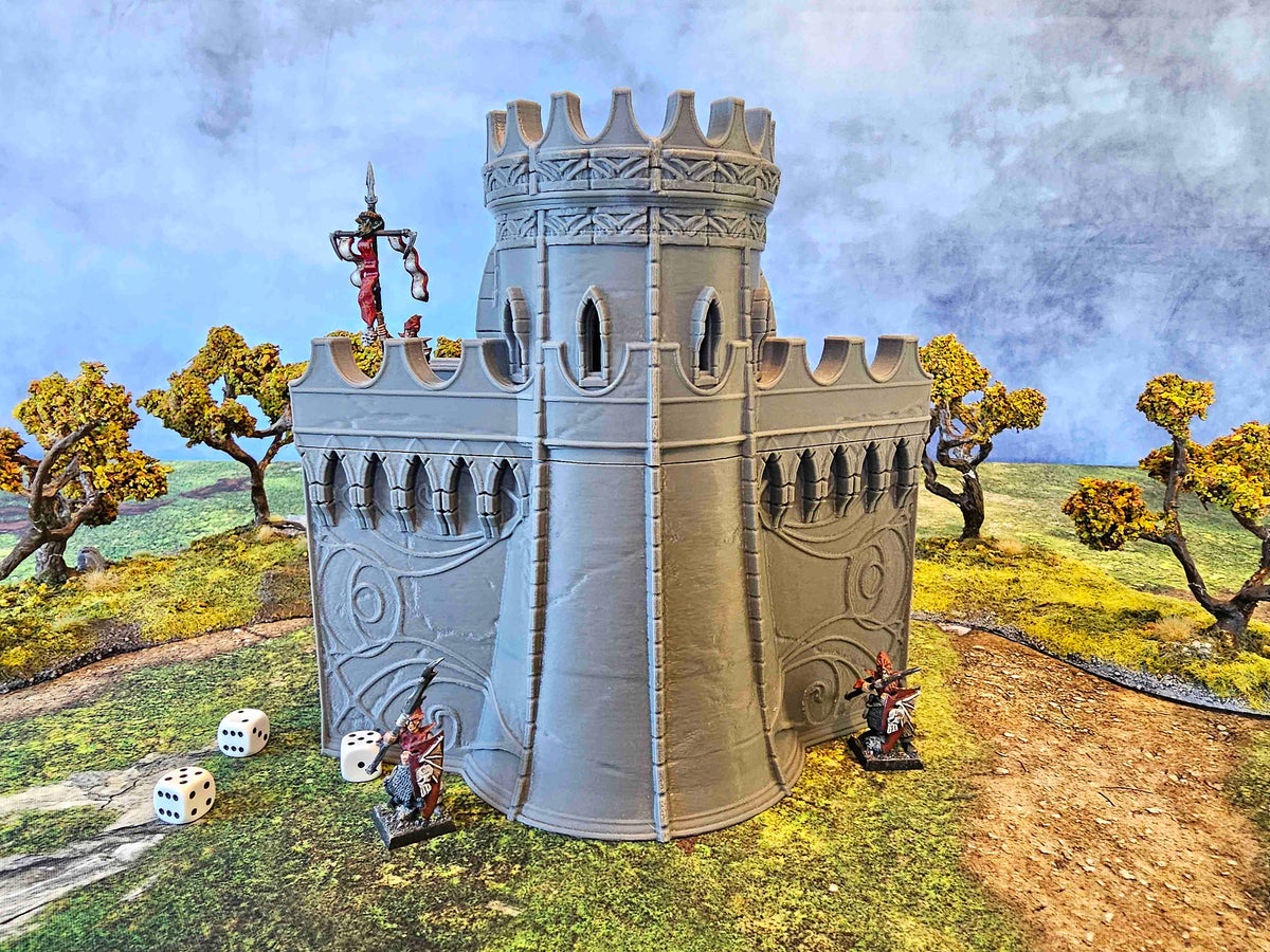 SILVER HAVEN - CITY WALLS - TOWER CORNER 45° IN image 0