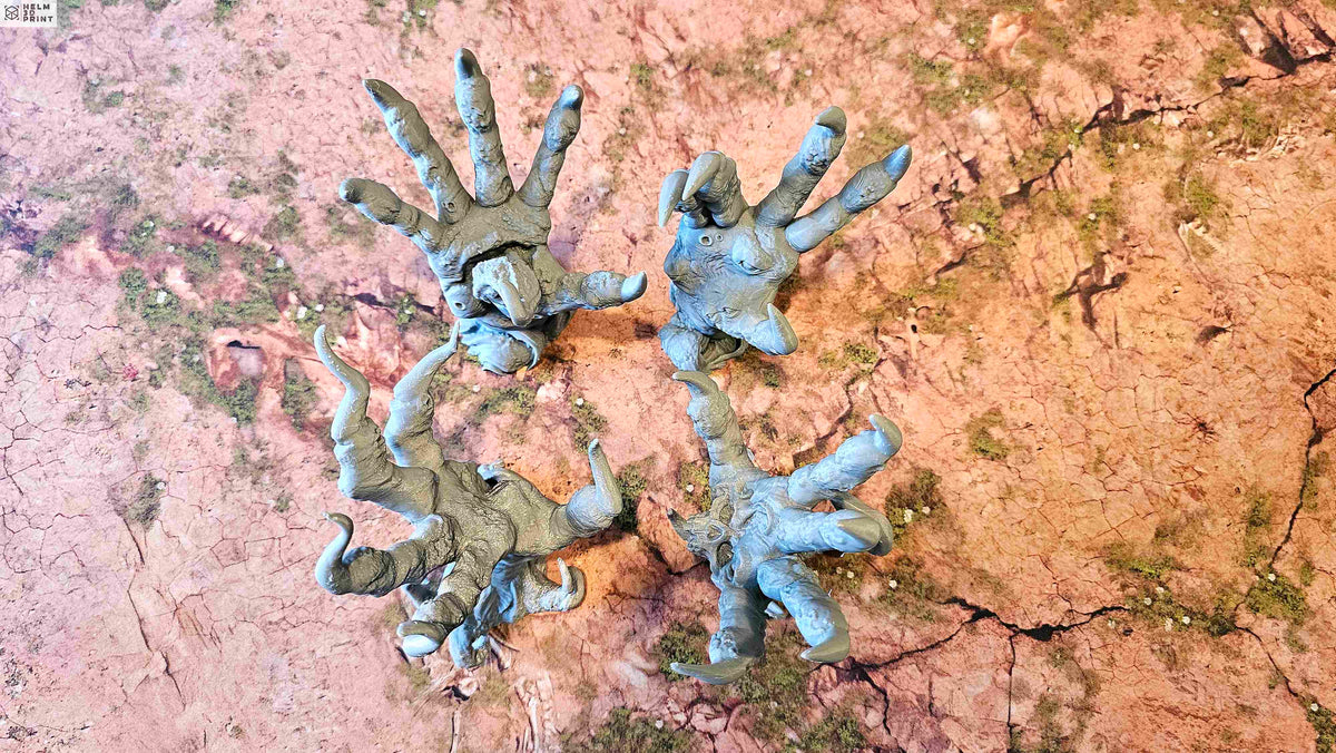 HELLISH TERRAIN - PACK HELL HANDS x4 ELEMENTS image 3