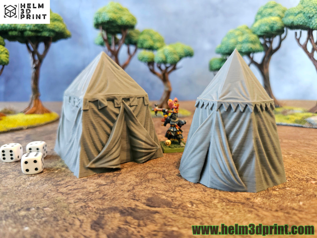 CASTLE ARGENT - JOUSTING TENTS x2 image 0