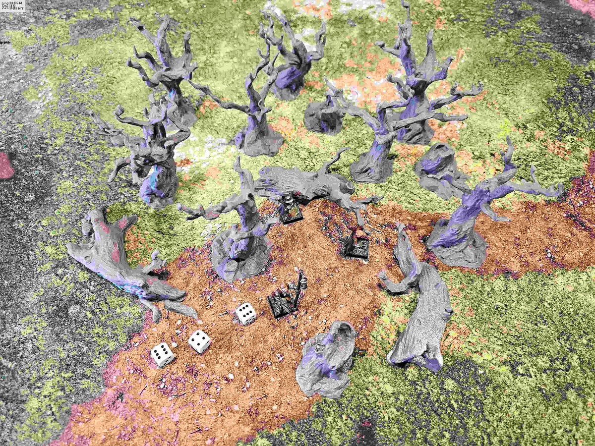 DEAD TREES - FULL SET x14 ELEMENTS image 3