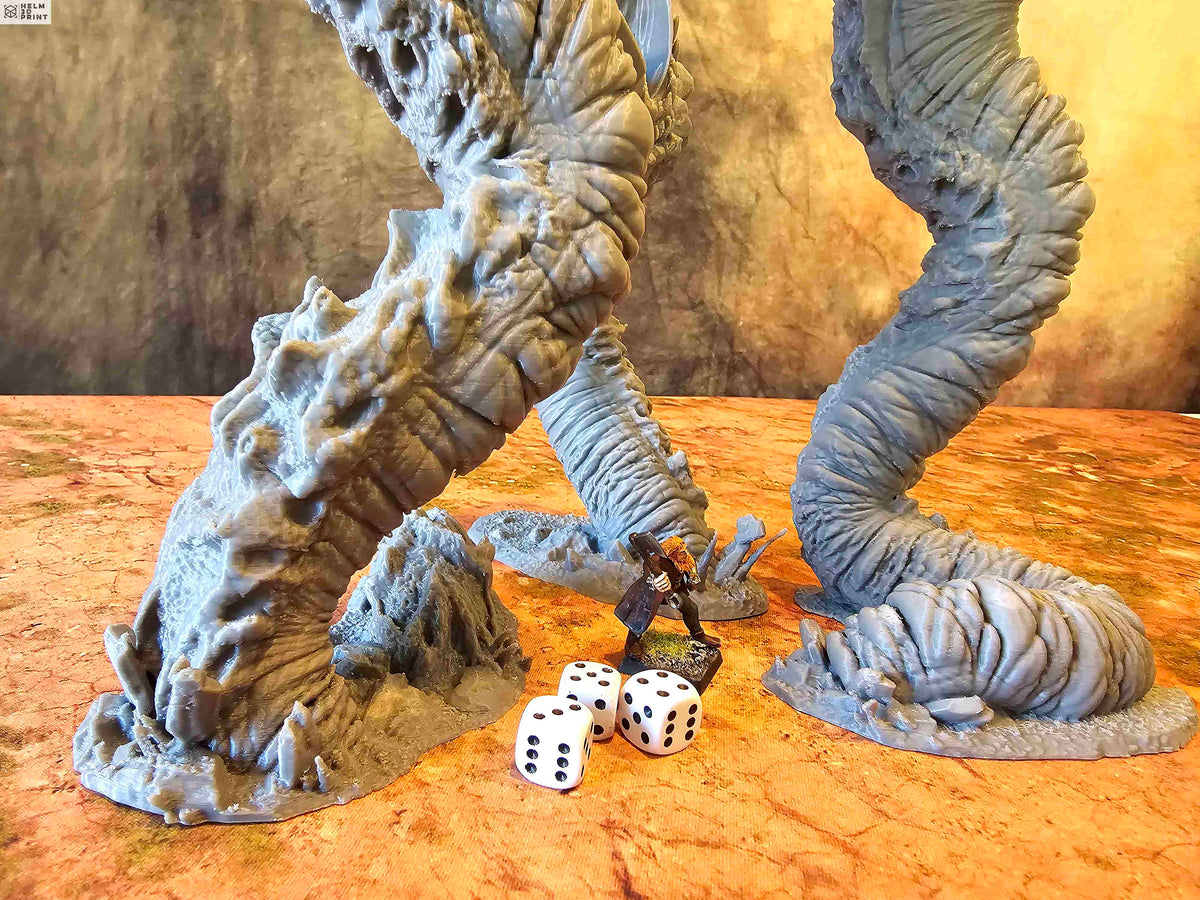 HELLISH TERRAIN - PACK HELL WORMS x3 ELEMENTS image 5