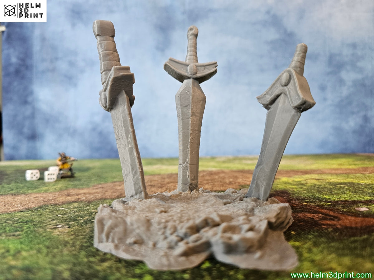 MIDDLE EARTH - SWORDS MONUMENT image 0
