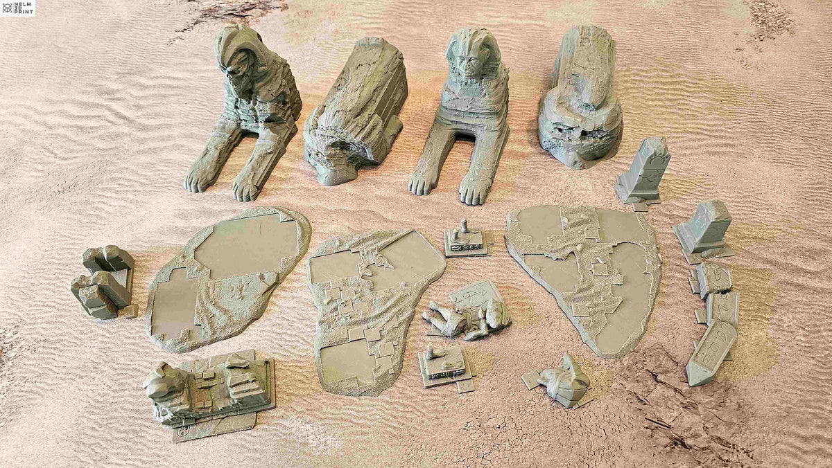 EGYPT TERRAIN - PACK x5 ELEMENTS image 6