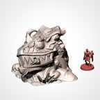 LOST CITY - LIZARD STATUE HEAD image 1
