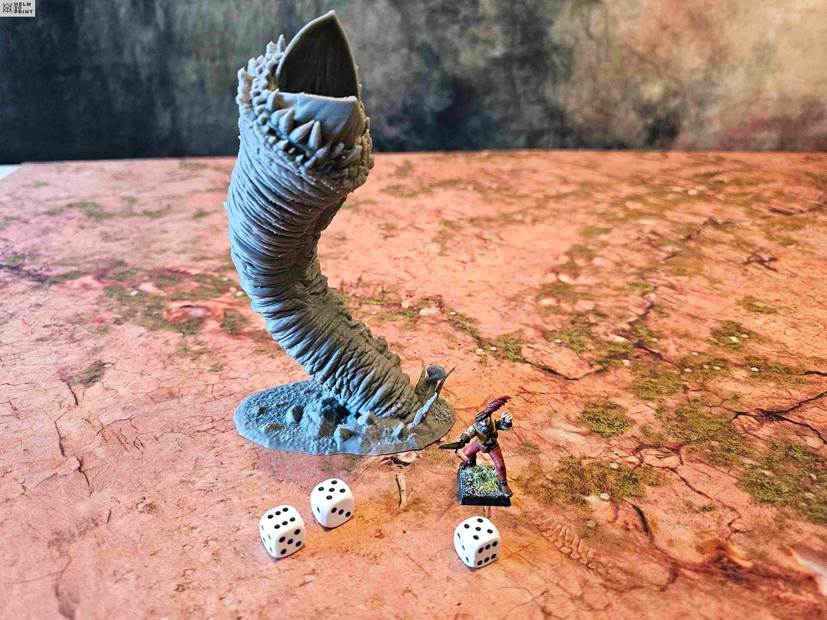 HELLISH TERRAIN - HELL WORM 1 image 0