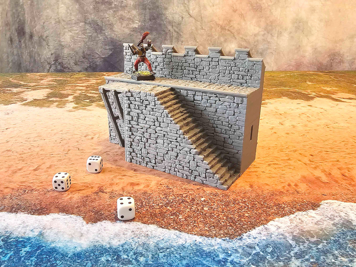 GREENDALE CITY WALLS - STAIRS WALL image 0