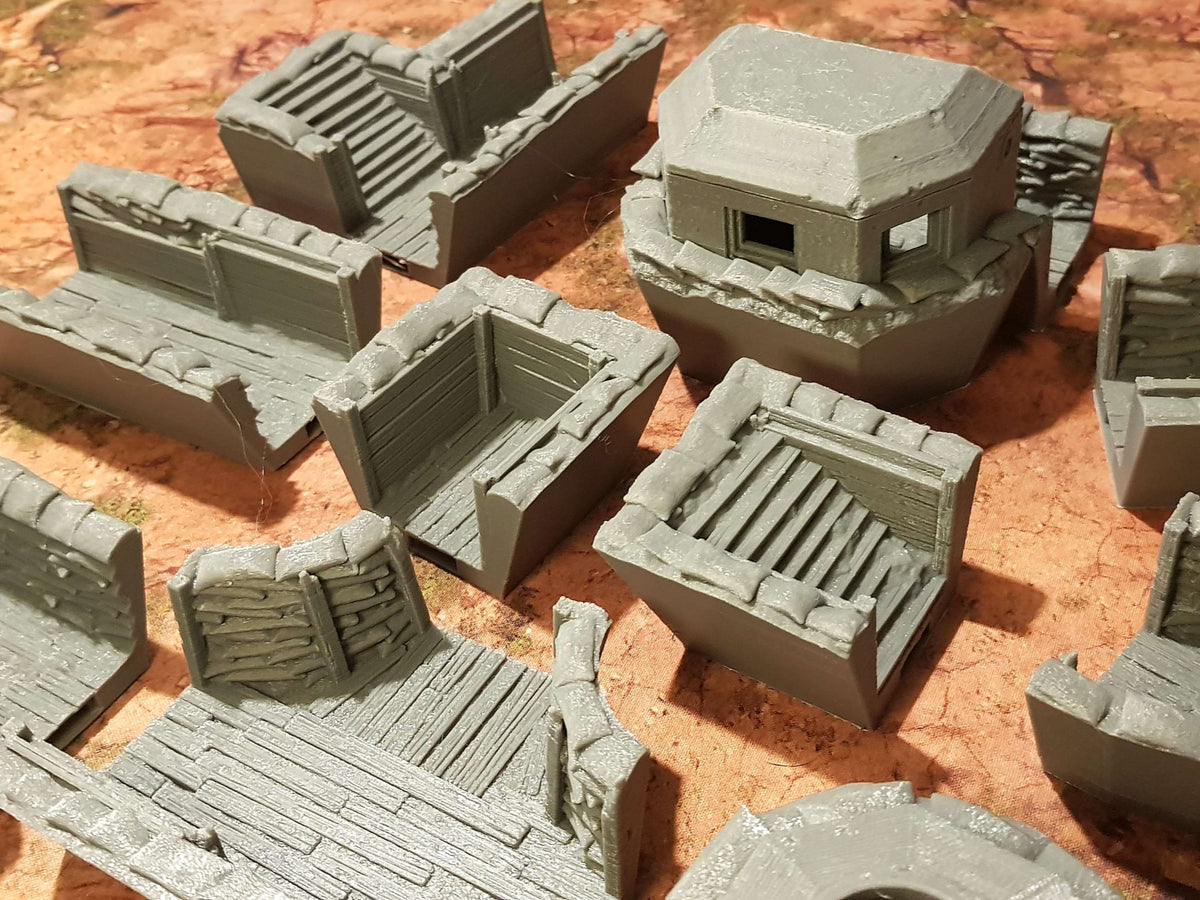 MODULAR TRENCH SYSTEM - STARTING KIT x10 ELEMENTS image 0