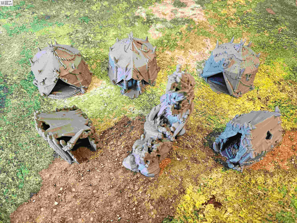 GOBLIN CAMP - FULL SET x6 ELEMENTS image 9