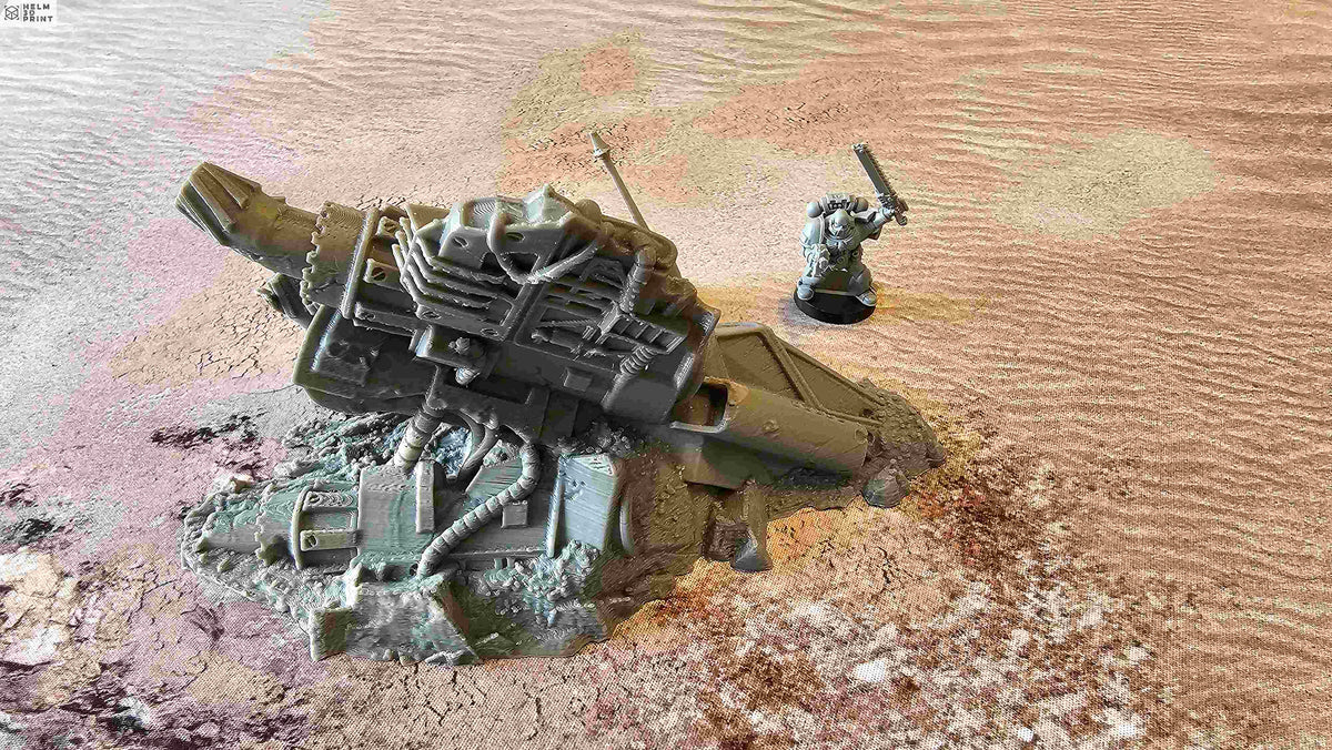 CRASHED SPACESHIP 02 image 6