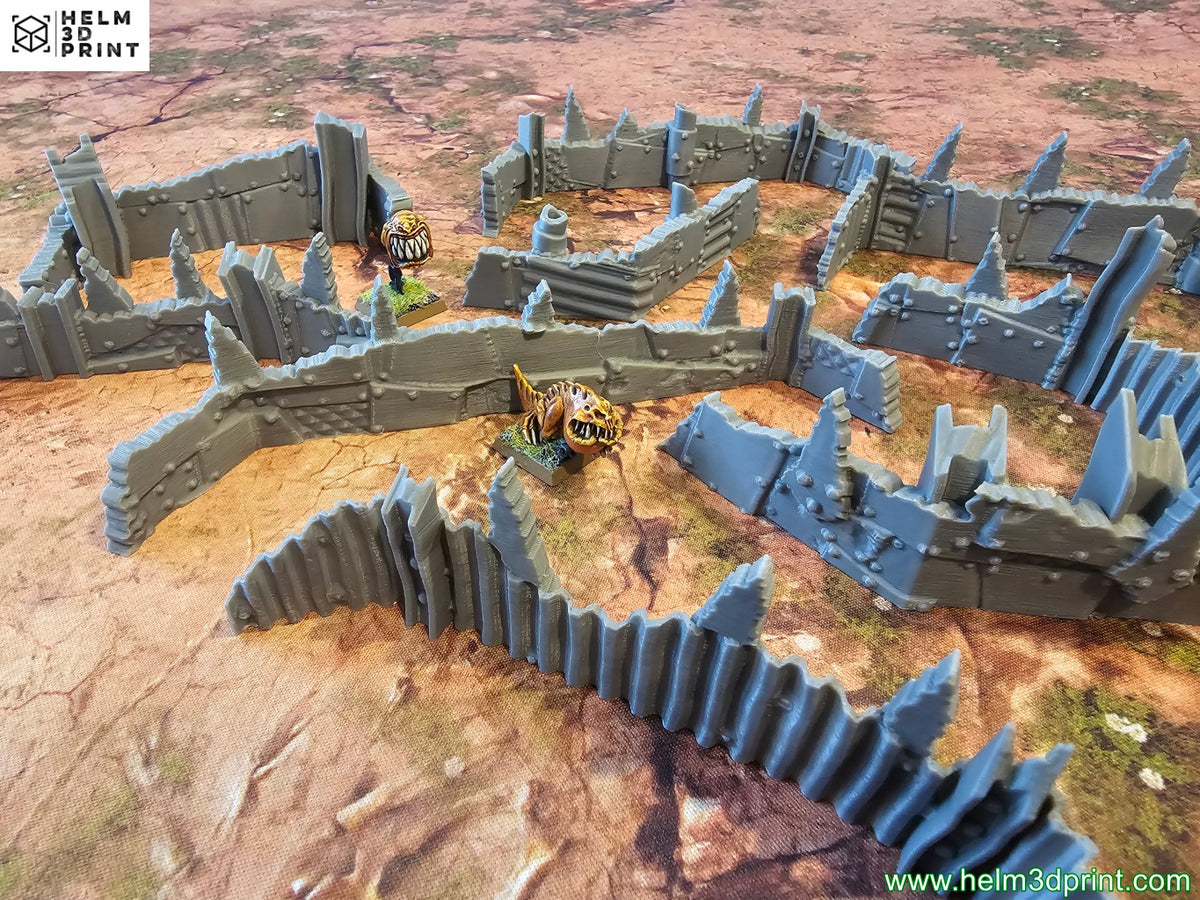 RIVET CITY - DAKKA COVERS x10 elements image 0