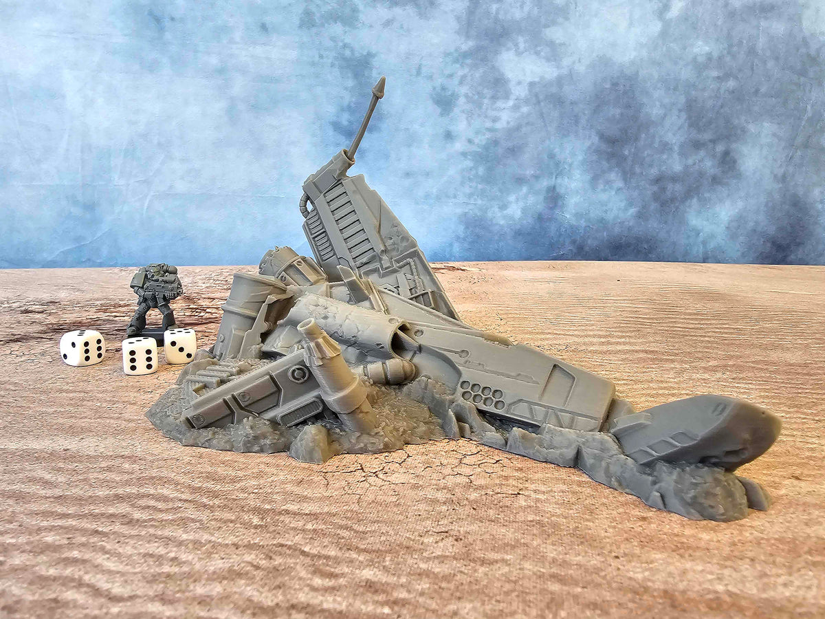CRASHED SPACESHIP 01 image 0