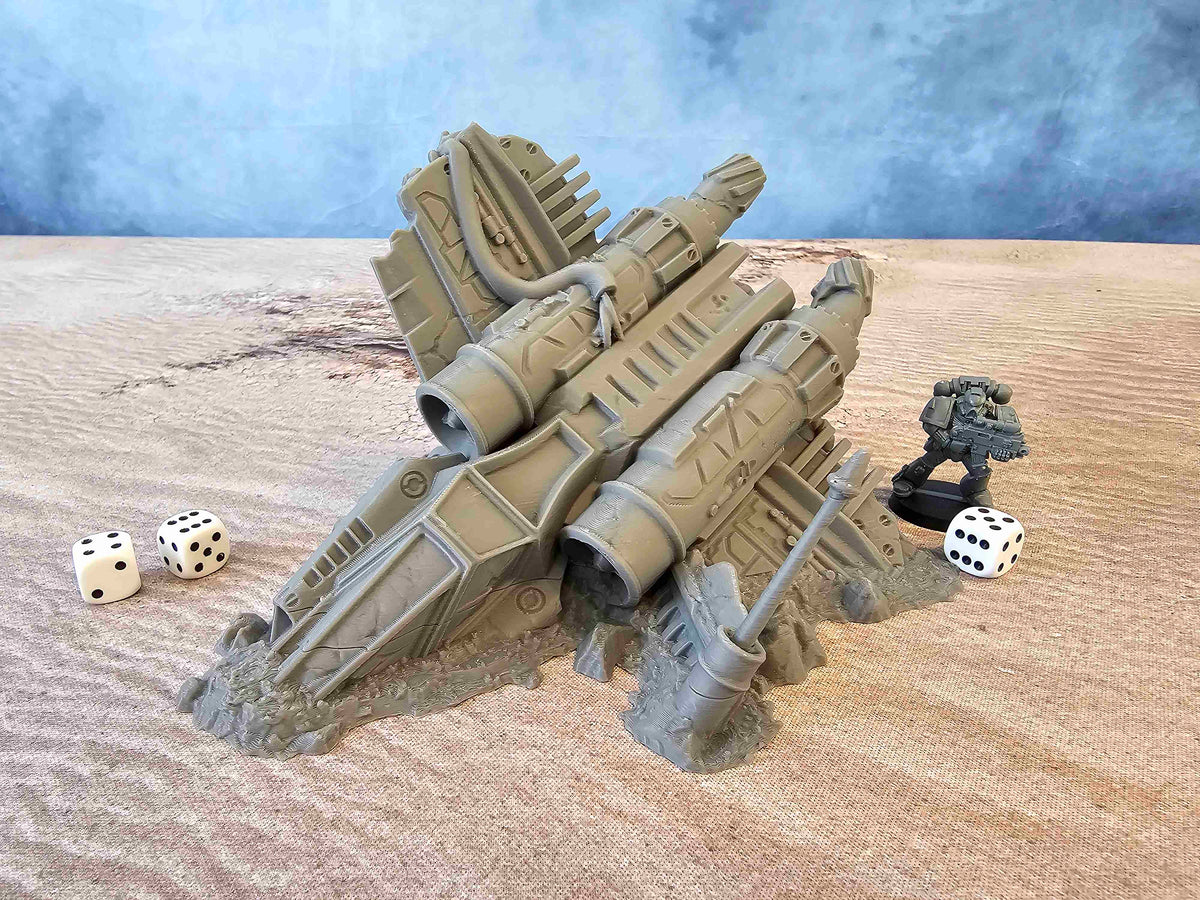 CRASHED SPACESHIP 02 image 0