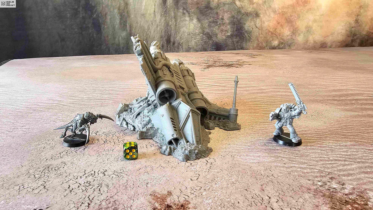 CRASHED SPACESHIP 02 image 10