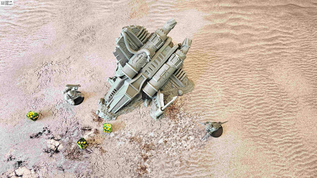 CRASHED SPACESHIP 02 image 12