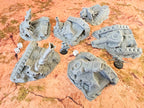 DESTROYED TANKS - FULL SETx6 ELEMENTS image 8